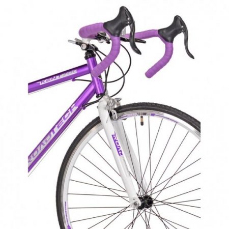 Kent Bicycle 700 C RoadTech Women's Bicycle, Purple and White