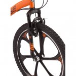 Mongoose Alert Mag Wheel mountain bike, 24-inch wheels, 7 speeds, orange