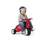 Radio Flyer, Scoot 2 Pedal, 2-in-1 Ride-on and Tricycle, Red