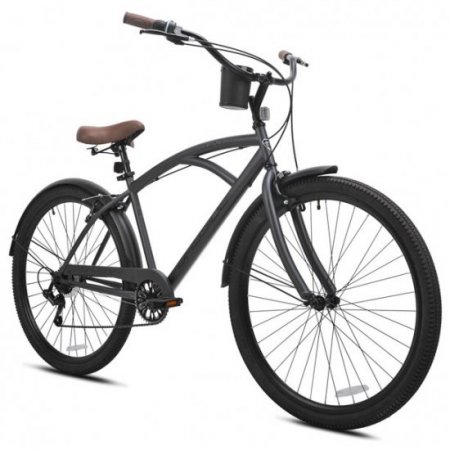 Kent Bicycles 29 In. Bayside Men's Cruiser Bike, Gray