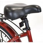 Kent Red 26 In. 350 W Pedal Assist Cruiser Style with Removable 36V 10.4 Ah Lithium-ion Battery, Electric Bicycle