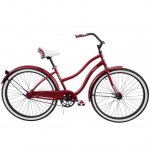 Huffy 26" Cranbrook Women's City Cruiser Bike, Dark Red