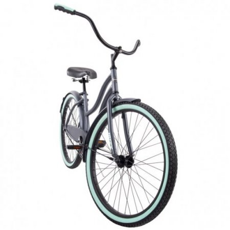 Huffy 26 Inch Cranbrook Women's Comfort Cruiser Bike, Gray