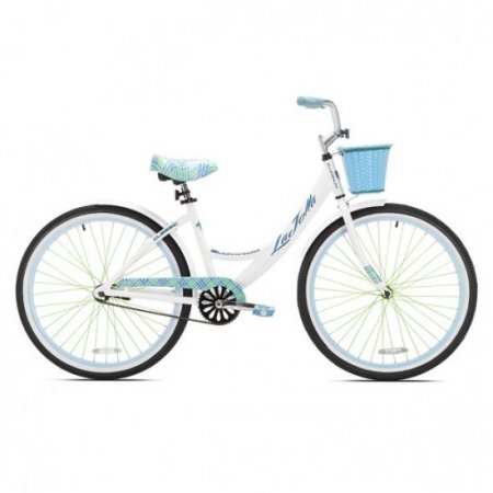 Kent 26" Women's, La Jolla Cruiser Bike, White