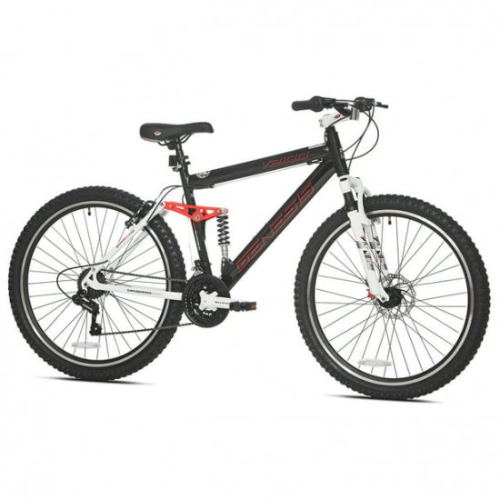 Genesis 27.5\" V2100 Men\'s Mountain Bike, Black