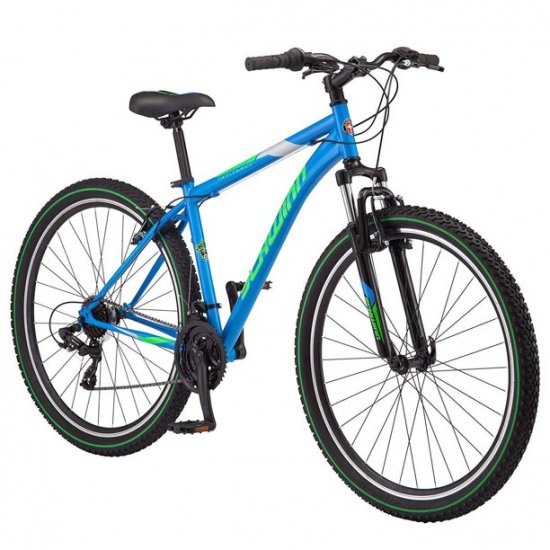 Schwinn High Timber 29R Bicycle 29 In., Men\'s Front Suspension, Blue