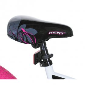 Kent Bicycle 20 In. Tempest Girl's Bike, Pink, Black and White