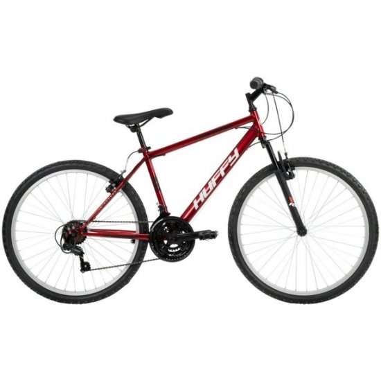 Huffy 26”Rock Creek Men\'s 18-Speed Mountain Bike Red, New arrival free shipping