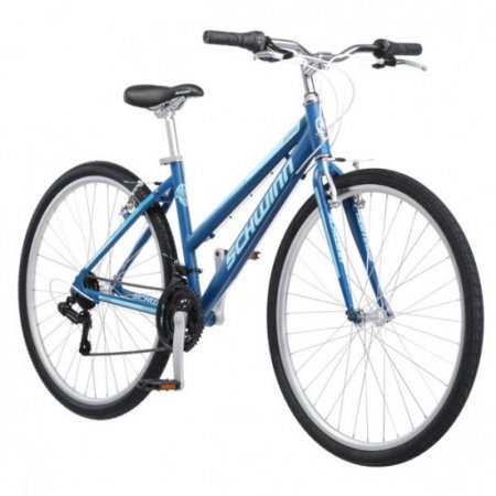 Schwinn Pathway Multi-Use Bike, 700c wheels, 18 speeds, womens frame, blue, 28 inch wheel size, hybrid