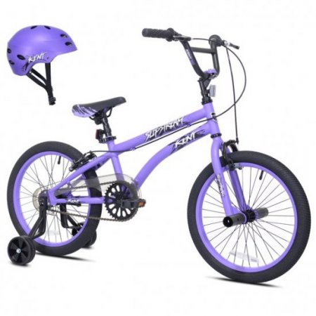 Kent 18" Slipstream Bicycle with Helmet, Purple