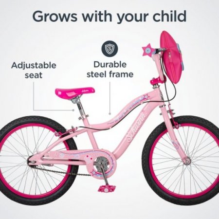 Schwinn #VIP Kids Sidewalk Bike, 20-inch wheels, single speed, pink