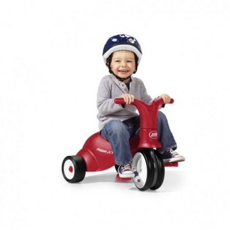 Radio Flyer, Scoot 2 Pedal, 2-in-1 Ride-on and Tricycle, Red