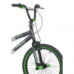 Kent 20 In. Ambush Boys BMX Bike, Green, Black and White with Green Rim