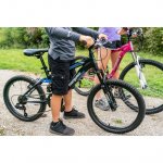 Mongoose Ledge 2.1 Mountain Bike, 20-inch wheels, 7 speeds, boys frame, Black