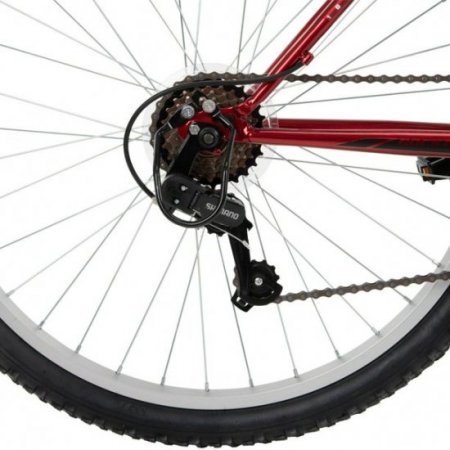 Huffy 26”Rock Creek Men's 18-Speed Mountain Bike Red, New arrival free shipping