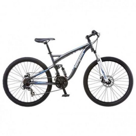 Mongoose Men's Detour Mountain Bike, 18-Inch/Medium