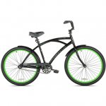 Kent 26" La Jolla Cruiser Men's Bike, Black/Green fast shipping new