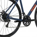 Decathlon Triban RC120, Aluminum Road Bike, Flat Bar, 700c, Small, Blue