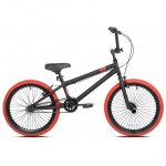 Kent Bicycle 20 In. Dread Boy's BMX Bike, Black and Red