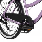 Huffy 24 Inch Girls Lockland 7-Speed Cruiser Bike, Purple