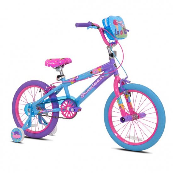 Kent 18 In. Sweetness Girls Bike, Purple, Pink and Blue