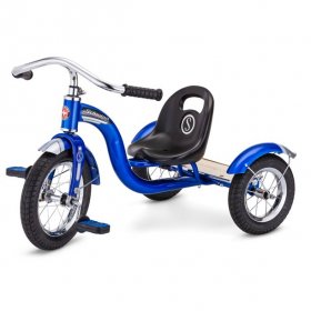 Schwinn Roadster Retro-Style Tricycle, 12-inch front wheel, ages 2 - 4, blue