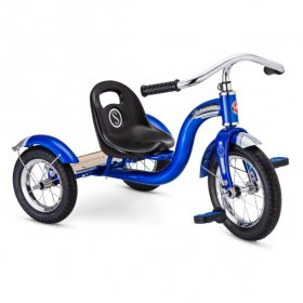 Schwinn Roadster Retro-Style Tricycle, 12-inch front wheel, ages 2 - 4, blue