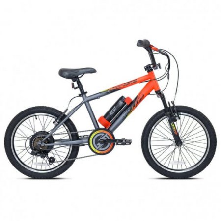 Kent 20 In. Torpedo Ebike Orange and Gray, Electric Bicycle