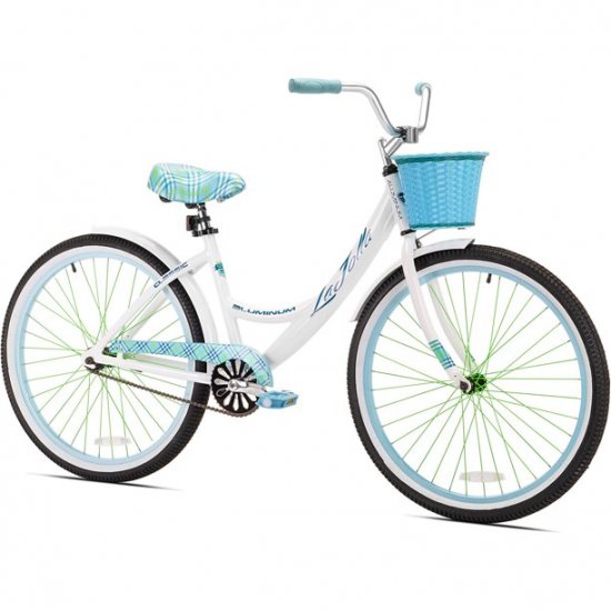 Kent 26\" Women\'s, La Jolla Cruiser Bike, White