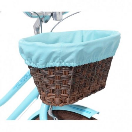 Kent 700C Providence Ladies Cruiser Bike, Light Blue and Brown