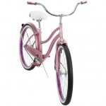 Huffy 26630 26 in. Good Vibrations Womens Cruiser Bike, Pink - One Size