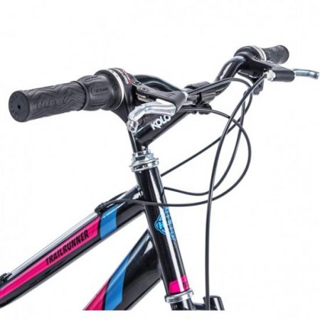 Huffy 26" Trail Runner Womens Mountain Bike, Black and Pink