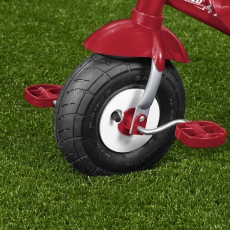 Radio Flyer, All-Terrain 4-in-1 Stroll 'N Trike, Air Tires, Red